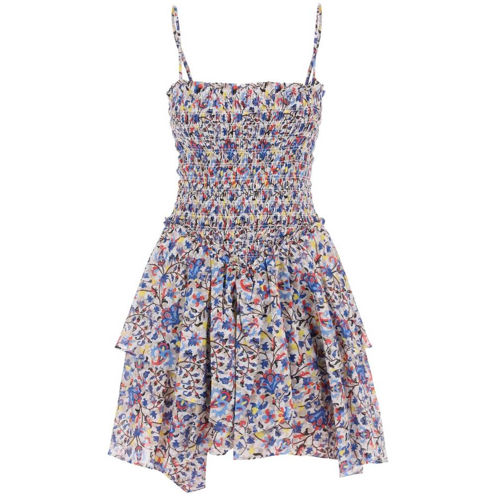 Isabel marant etoile anka organic cotton mini dress